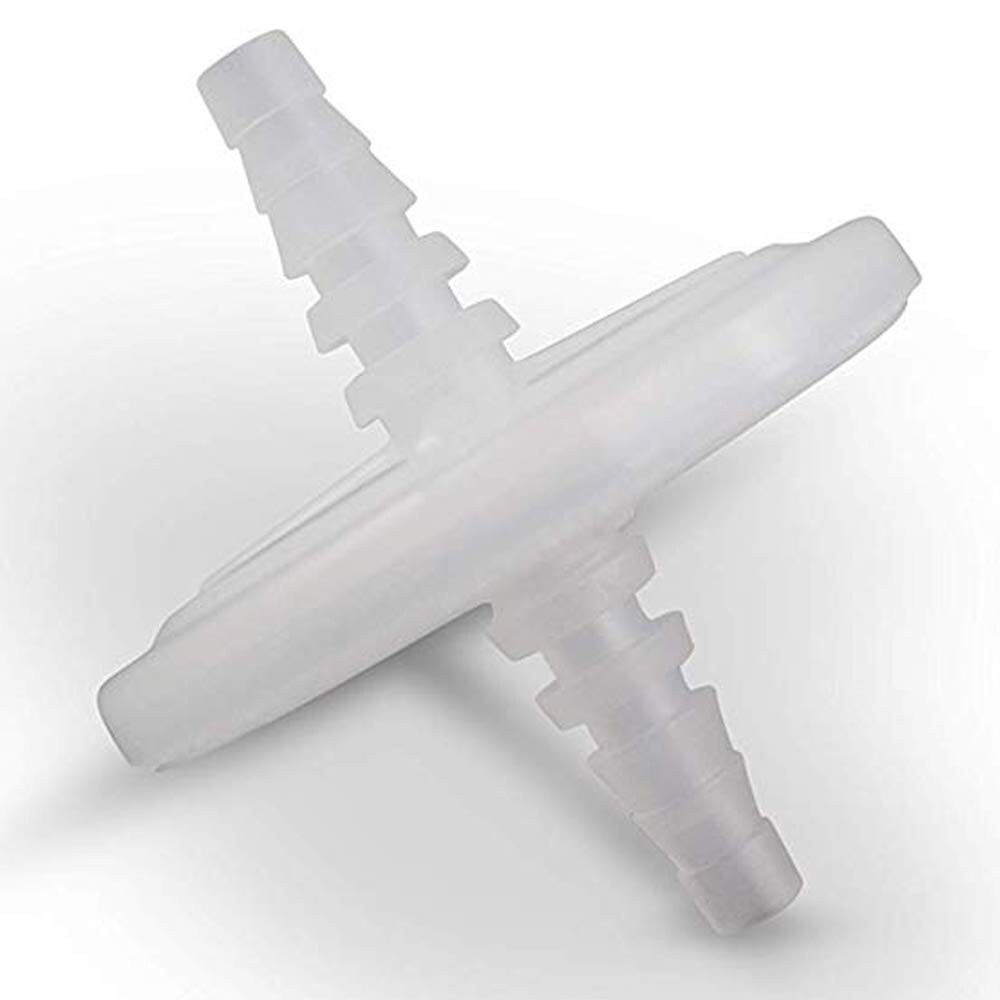 0007-1650 50 millimeter Hydrophobic Membrane Disc Filter w/Stepped Barbed Ends