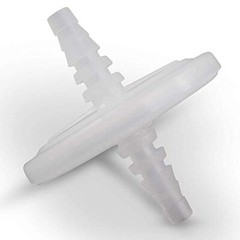 0007-1650 50 millimeter Hydrophobic Membrane Disc Filter w/Stepped Barbed Ends