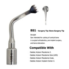 Dental ACTEON Piezotome 2 Cube Ultrasonic Surgery Tips Satelec Piezo Scaler Tips