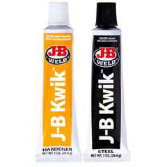 J-B Weld 8276 KwikWeld Quick Setting Steel Reinforced Epoxy – Dark Grey 2 oz