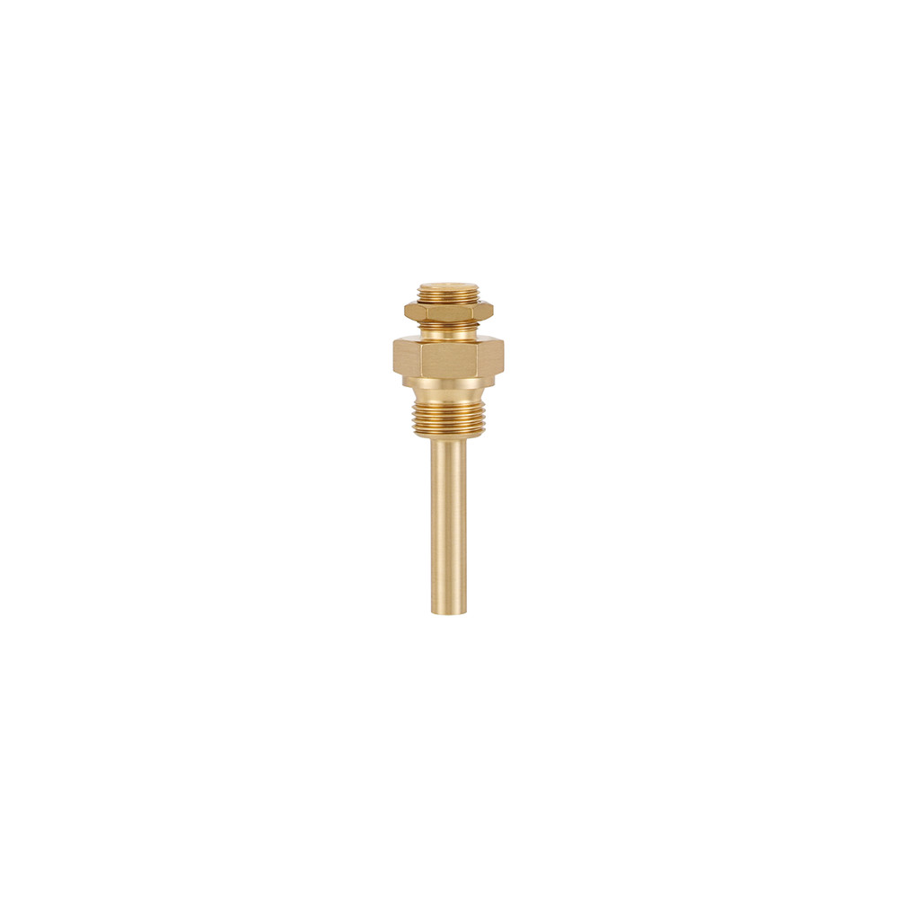 Sika – Brass Thermowell – L1=100xØ10mm, G3/8 – for straight thermometer