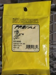 PROFAX PX14H45 CONTACT TIP HD .045 (KP14H45), 25 PACK