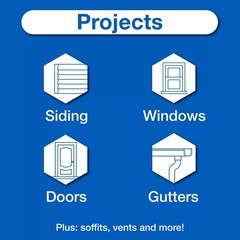 (3 Pack) GE Silicone 1 Window & Door Caulk Sealant Clear, 10.1 oz, Waterproof