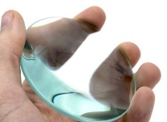Double Convex Lens, 100mm Focal Length, 3″ (75mm) Diameter – Eisco Labs