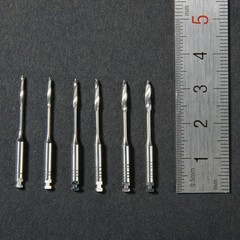32mm Dental Endo Pesso Reamers Drills Fresa de conducto radicular 1-6# 6Pc/Pk