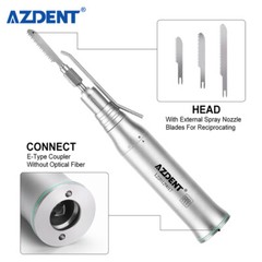 Dental Brushless LED Electric Micro Motor 1:1/1:2 20° Saw Surgical Handpiece