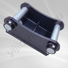 For CAT 307,308,309Mini Excavator bucket ears Weld base plate and 50 mm pins