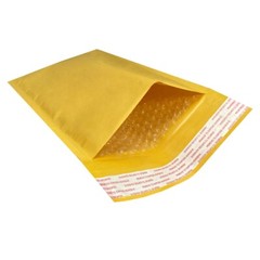 UOFFICE Kraft 200 Kraft Bubble Mailers 7.25×12″ – #1 Self-Seal Padded Envelopes