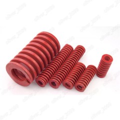 OD 18mm-50mm ID 4mm-25mm Medium Load (TM) Red Compression Mould Die Springs