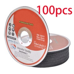 New Cutting Discs 100 Pack 4-1/2 Inch Metal & Stainless Steel Cut-off Wheels