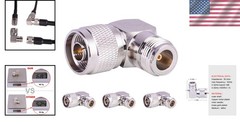 Efficient N Type Right Angle Connectors – 4 Pack for Enhanced Signal Integrity