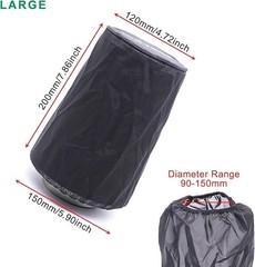 Cone Air Filter Sock Waterproof Universal Fit for Performance Air Intake Filter,