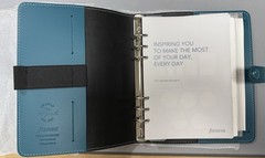 Filofax A5 Original Organiser Planner Notebook Dark Aqua Leather – 022383