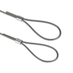200 Pcs Aluminum Crimping Loop Sleeve 1/16″,Cable Crimp Ferrules for Wire Rope a