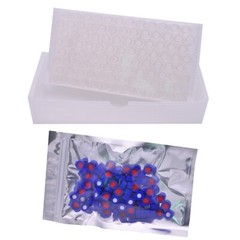 100PCS 2ml HPLC Autosampler Clear/Amber Vials 9-425 Screw Cap Vial Inserts 250uL