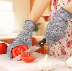 6 Pairs Cut Resistant Safety Gloves Level 5 EN388 Kitchen Work Protection
