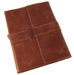 Leather Travel Journal Refillable Notebook Sketchbook Diary Men Women Kids Gift
