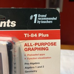 Texas Instruments TI-84 + Plus All-Purpose Graphing Calculator New
