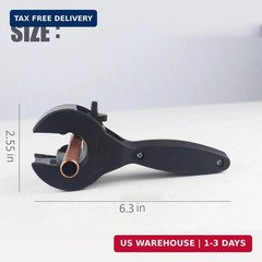 Ratcheting Tubing Cutter, Tubing Cutter 1/4″ To 7/8″, 2 in 1 Close Quarters Tube
