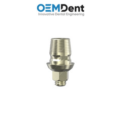 10x Titanium Ti-Base Anti-Rotation NP Ø4.2mm MIS® Compatible Int Hex 2.10mm