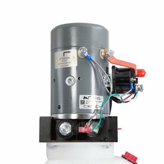 Single Acting Hydraulic Pump For Dump Trailers KTI – 12VDC – 6 Quart Reservoir