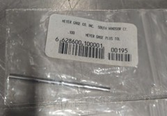 Lot Of 12 – MEYER .096″ – .102″ GAGE PLUS PIN. See Sizes In Description