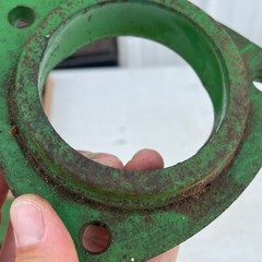 H103264 Combine Bearing Flange Half 3 Bold Triangular 52mm Fits John Deere