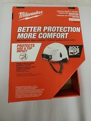 Milwaukee BOLT Black Type 2 Class C Vented Safety Helmet (48-73-1310)