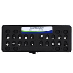 5×Dental Orthodontic Ricketts Bracket Braces Roth 018 3-4-5 Hooks 20PCS/Kit