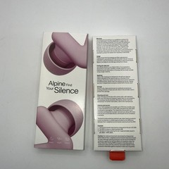 Silence Earplugs for Sleep, Focus & Travel – V-Shape Snug Fit & Soft Oval Tips