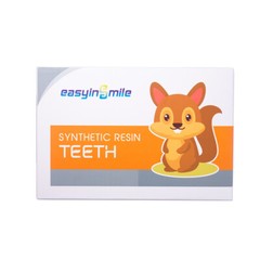 84/96pcs Dental Acrylic Resin Denture Teeth Upper Lower Full Set Shade A1/A2/A3