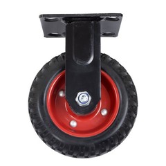 4 Pack 6 Inch Heavy Duty Caster Wheels Fixed Caster Wheels Swivel Caster Wheels