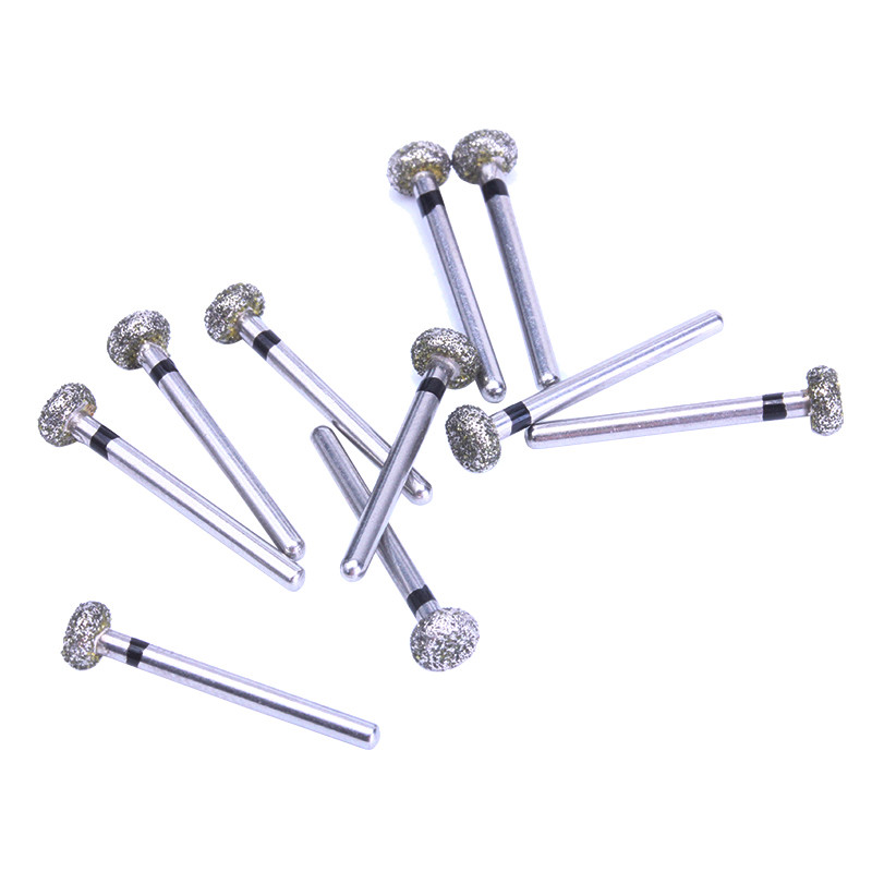 AZDENT Dental Super Coarse Diamond Burs Drills 20 Types for High Speed Handpiece