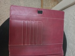 Franklin Covey Leather Red Filofax Malden A5 Organizer