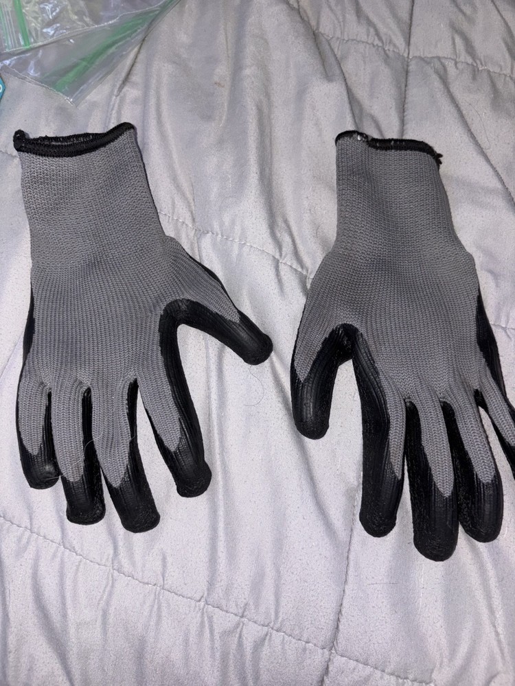 PIP 34-874 MaxiFlex Ultimate Nitrile Micro-foam Coated Gloves Large – Grey/Black