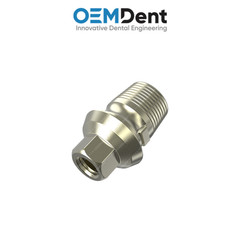10x Titanium Ti-Base Anti-Rotation NP Ø4.2mm MIS® Compatible Int Hex 2.10mm