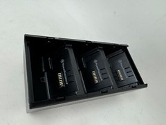 Zebra 3-Slot Charger for ZQ & QLN Series printer Battery P1090784 w Power Supply