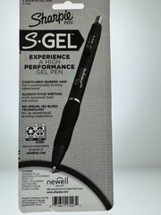 Sharpie Pen 4 Pack Black RED BLUE Ink S-gel Medium 0.7mm 2096174