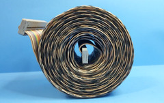 13ft- Multi Color Braided Ribbon Cable 50 Conductor 1700/50, Twisted Pair