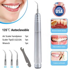 NSK Style Dental Super Sonic Air Scaler Handpiece Cavitron Type 2h G1 G2 G4 Tips