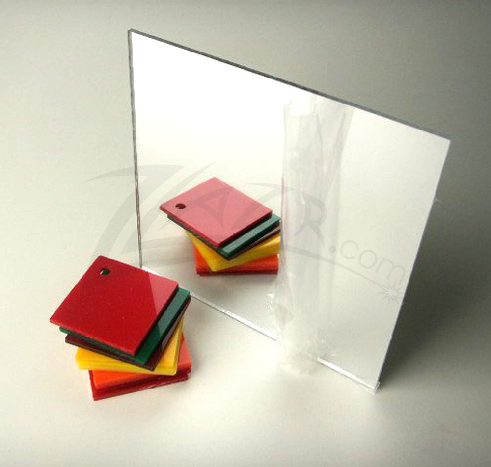 (1) 12″ x 12″ x 1/8″ MIRROR Acrylic Sheet Cast Plastic Plexiglas Square Silver