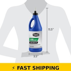 Super Tech Gear Lubricant SAE 80W-90, 1 Quart