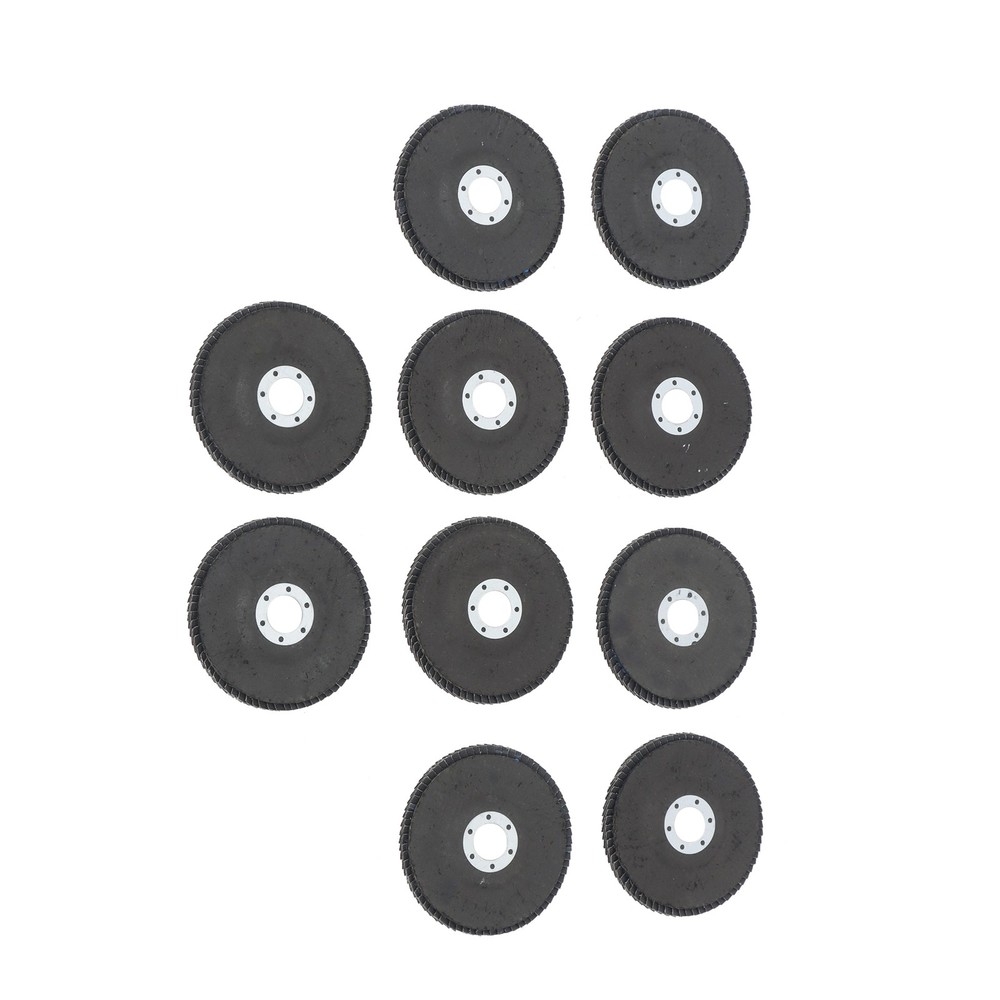 4.5 x7/8″ Flap Disc 4-1/2 80 Grit Angle Grinder Sanding Grinding Wheel T29 10PCS