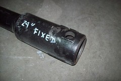 MCMILLEN 24″ x 2.56″ ROUND FIXED LENGTH SKID STEER AUGER DRIVE EXTENSION