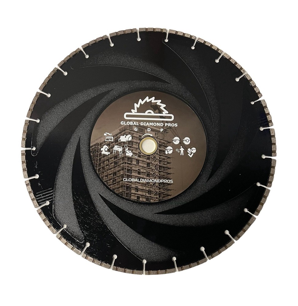14” Diamond Saw Blade Utility Pipe Circular Blade – Ductile Iron – Steel – Metal
