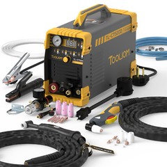 3 in 1 CUT/TIG/MMA Welder 50A Air Plasma Cutter 200A TIG&Stick Welding Machine