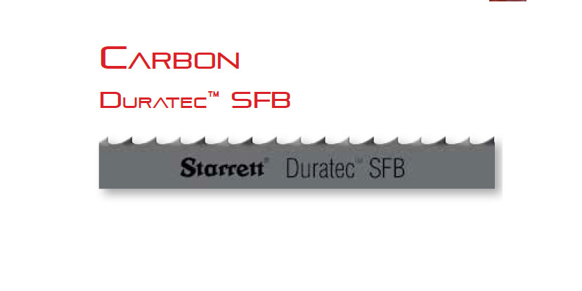 Starrett – 100 Ft. Coil 1/4 x 025 x 10T Duratec SFB Carbon Band Saw Blade