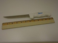 SyscoWare USA 6inch Stiff Narrow Blade Boning Knife 5606769 S136N Commercial New