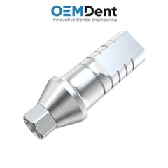 Straight Shoulder Abutment Conical Connection RP Nobel Active®️ Compatible