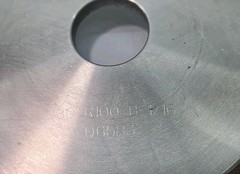 Lot of 2-Standard Diamond 6 “x 1.25” Type 12-Dish Diamond Grinding Wheel – USA-C